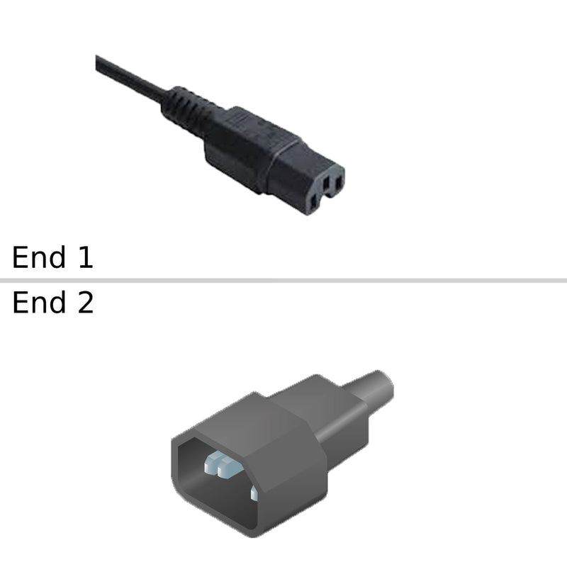 IEC60320-C15 / IEC60320-C14
