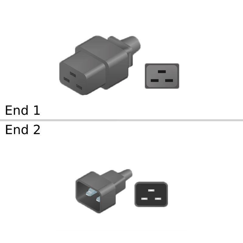 IEC60320-C19 / IEC60320-C20