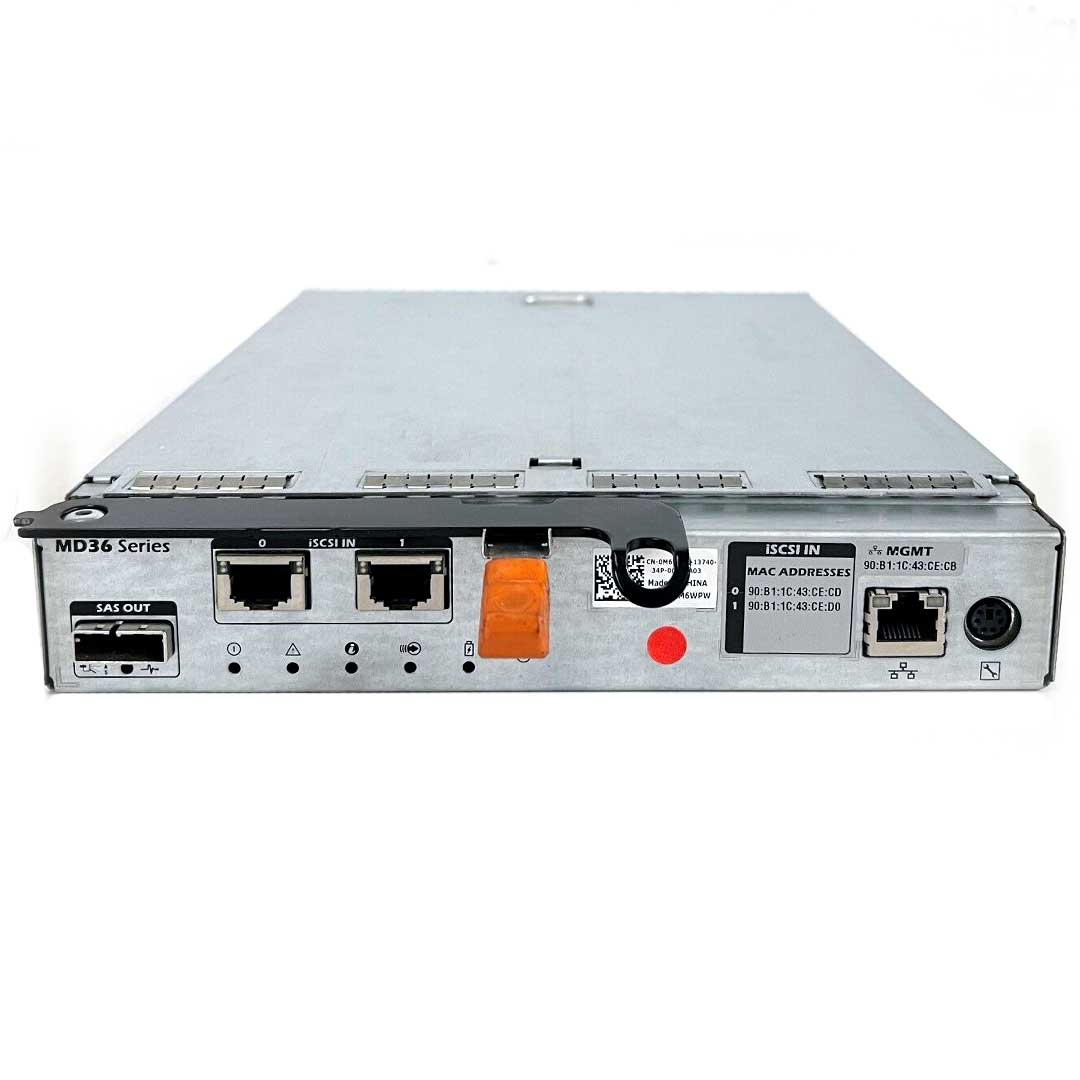 Dell PowerVault MD3620i 24x2.5" 10GBASE-T iSCSI CTO Storage Array