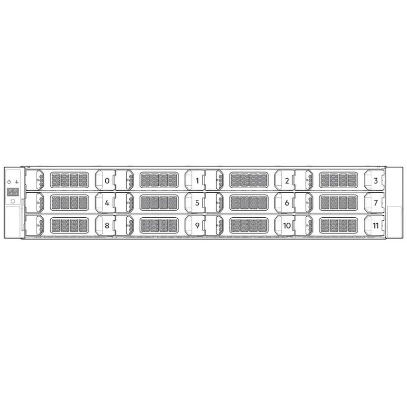 Dell PowerVault ME5012 (12x3.5") Chassis