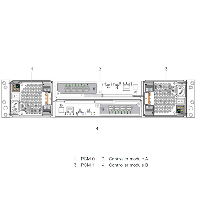 Dell PowerVault ME5024 24x2.5" SAN Storage Array CTO