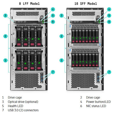 HPE ProLiant ML110 Tower Server (G9) CTO