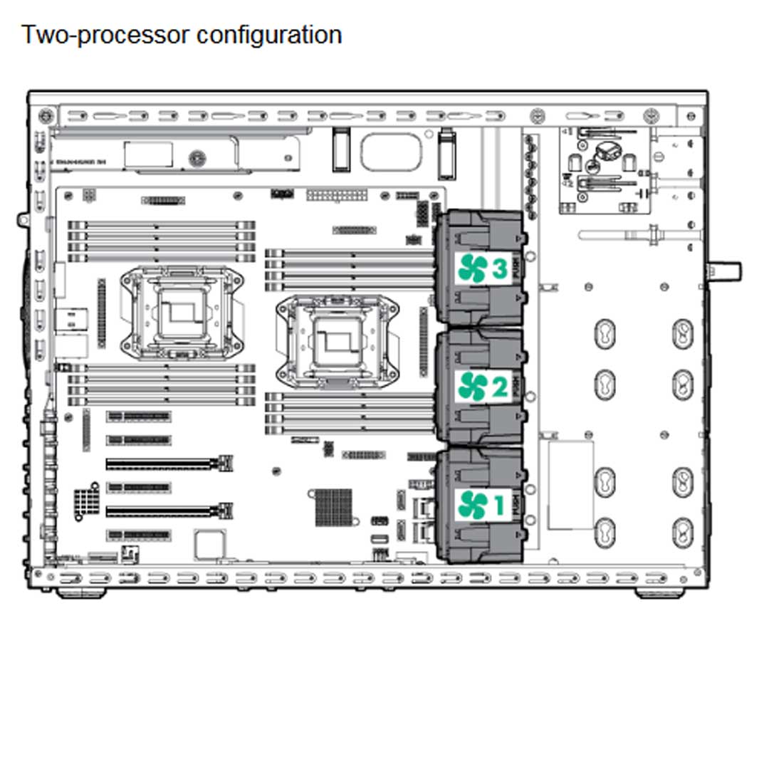 Hpe Proliant Ml150 Gen9 Non-Hot Plug 4 Lff Server Chassis | 767062-B21