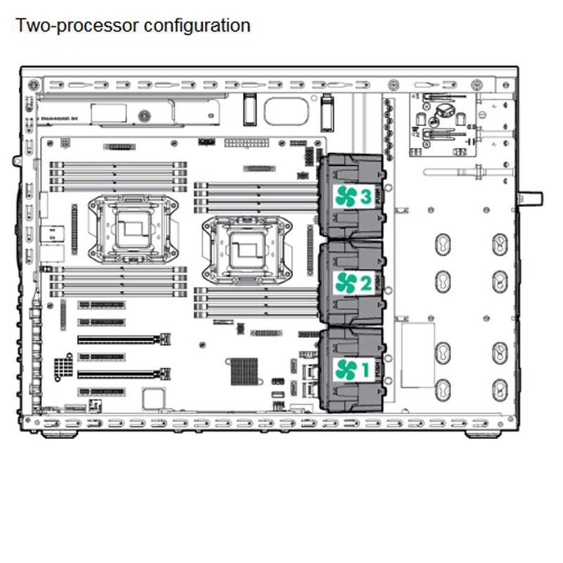 Hpe Proliant Ml150 Gen9 Non-Hot Plug 4 Lff Server Chassis | 767062-B21