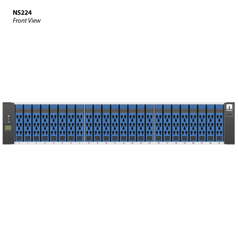 NetApp NS224 (NS224-SED-3.8-24N-C) 24x 3.84TB NVMe SSD AES-256, NSE X4012A