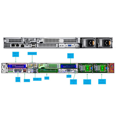 Dell PowerEdge R450 4 x 3.5" Rack Server Chassis