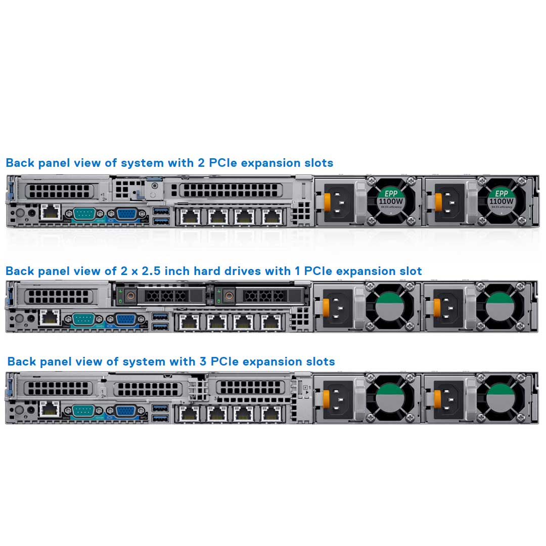 Dell PowerEdge R640 Rack Server Chassis (4x3.5")