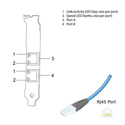 NetApp Adapter X1037C-R6 (ONTAP) 1Gb PCI-X bus with plug RJ45 (2p 1GbE NIC Cu)