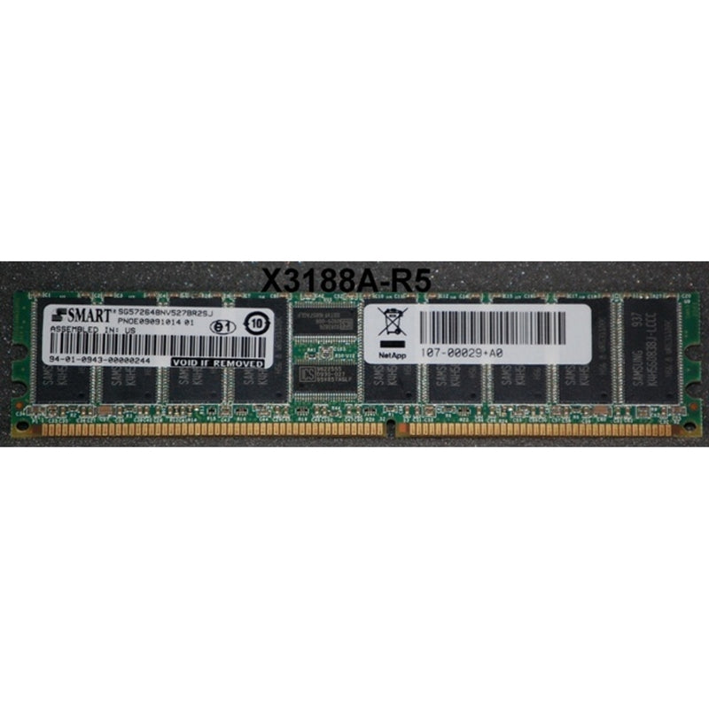 NetApp X3188A-R5 512MB ECC DIMM Memory (107-00029)