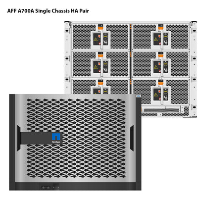 NetApp AFF A700 Single Chassis HA Pair Filer Head (AFF-A700A)