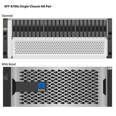 NetApp AFF A700s Single Chassis HA Pair Filer Head (AFF-A700s)