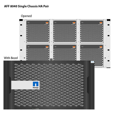 NetApp AFF8040 Single Chassis HA Pair Filer Head (AFF-8040A)
