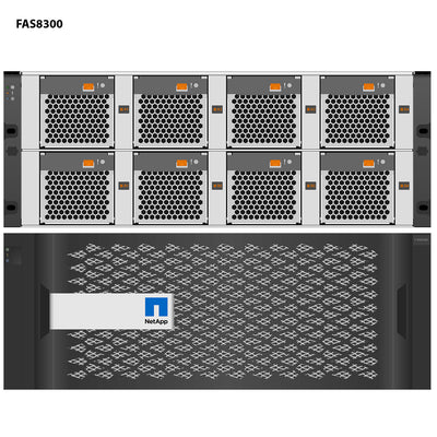 NetApp FAS8300 Single Chassis HA Pair, FC Bundle Filer Head (FAS8300A-004)