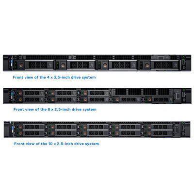 Dell PowerEdge R6525 Rack Server Chassis (4x3.5")
