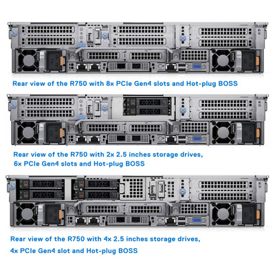 Dell PowerEdge R750 Chassis CTO 16x2.5" SFF