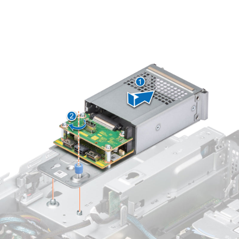 Dell PowerEdge R750xs Rear Drive Cage