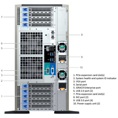 Dell PowerEdge T640 Tower Server Chassis (16x2.5")