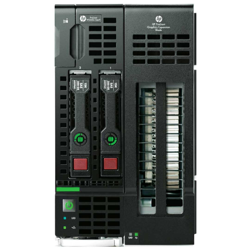 HPE ProLiant WS460c Gen9 SAS/SATA Double Wide Expansion Graphics Server Blade