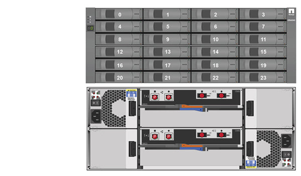 NetApp DS4246 Disk Shelf Configurations