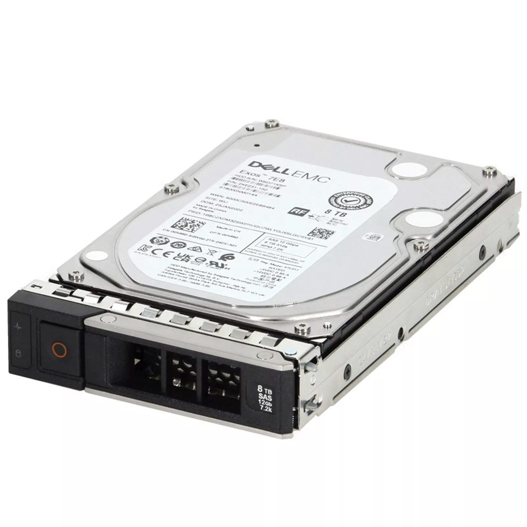 Dell 3.5" 8TB 7.2K SAS 12Gbps 512e ISE HDD | VFP4M