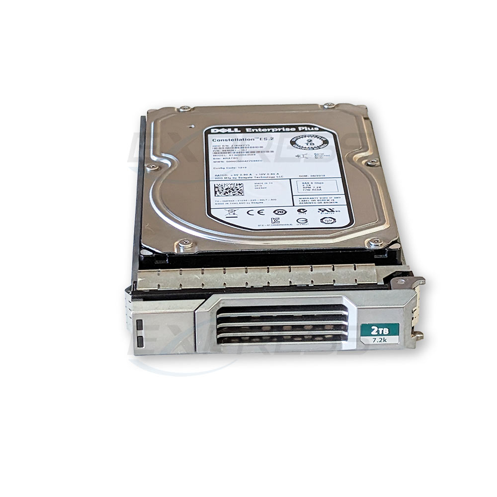 0KN4X - Dell EqualLogic 3.5" 2TB 7.2K NL-SAS 6Gbps HDD