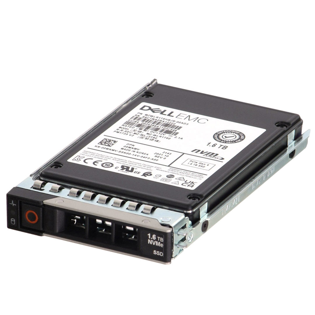 Dell 2.5" 1.6TB U.2 NVMe MU SSD PM1725a with Carrier | JD6CH