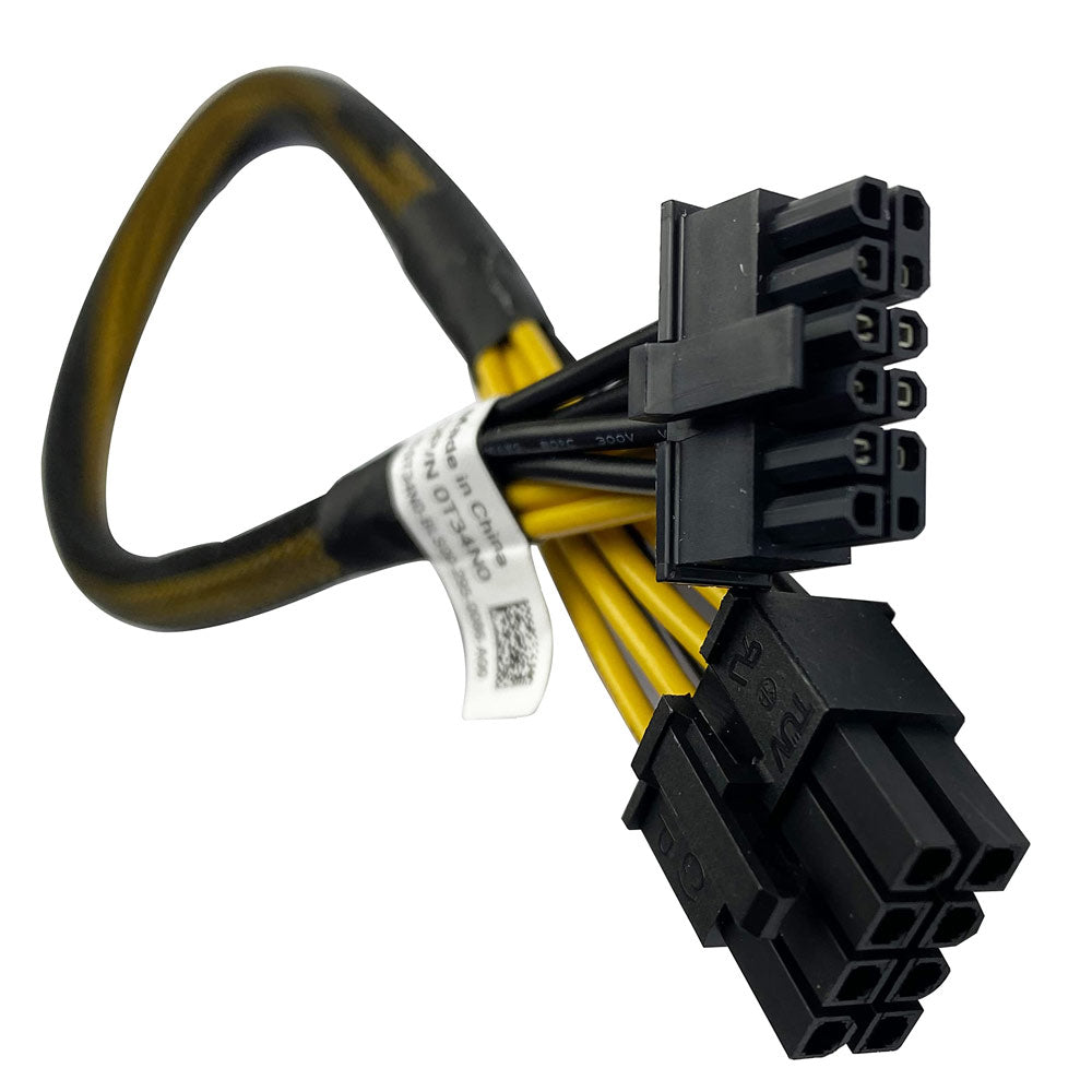 Dell 12-Pin to 8-Pin GPU Power Cable | T34N0