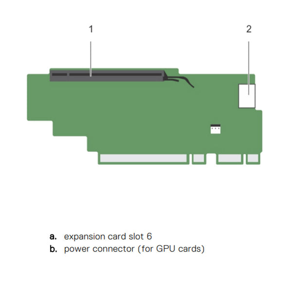 Dell Poweredge R730* Riser 3 (Dw GPU) | 800JH