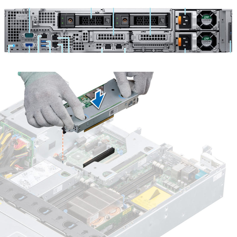 Dell R740XD2 FH Riser