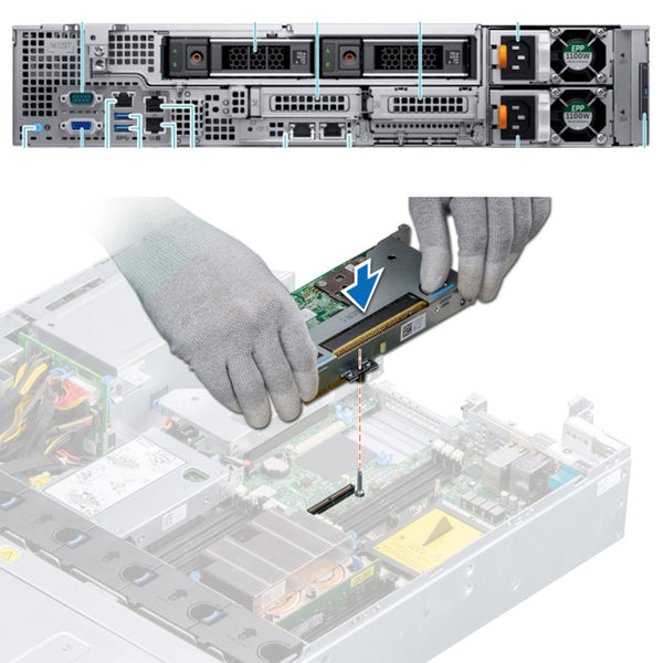 Dell R740XD2 LP Riser 2 (Right)