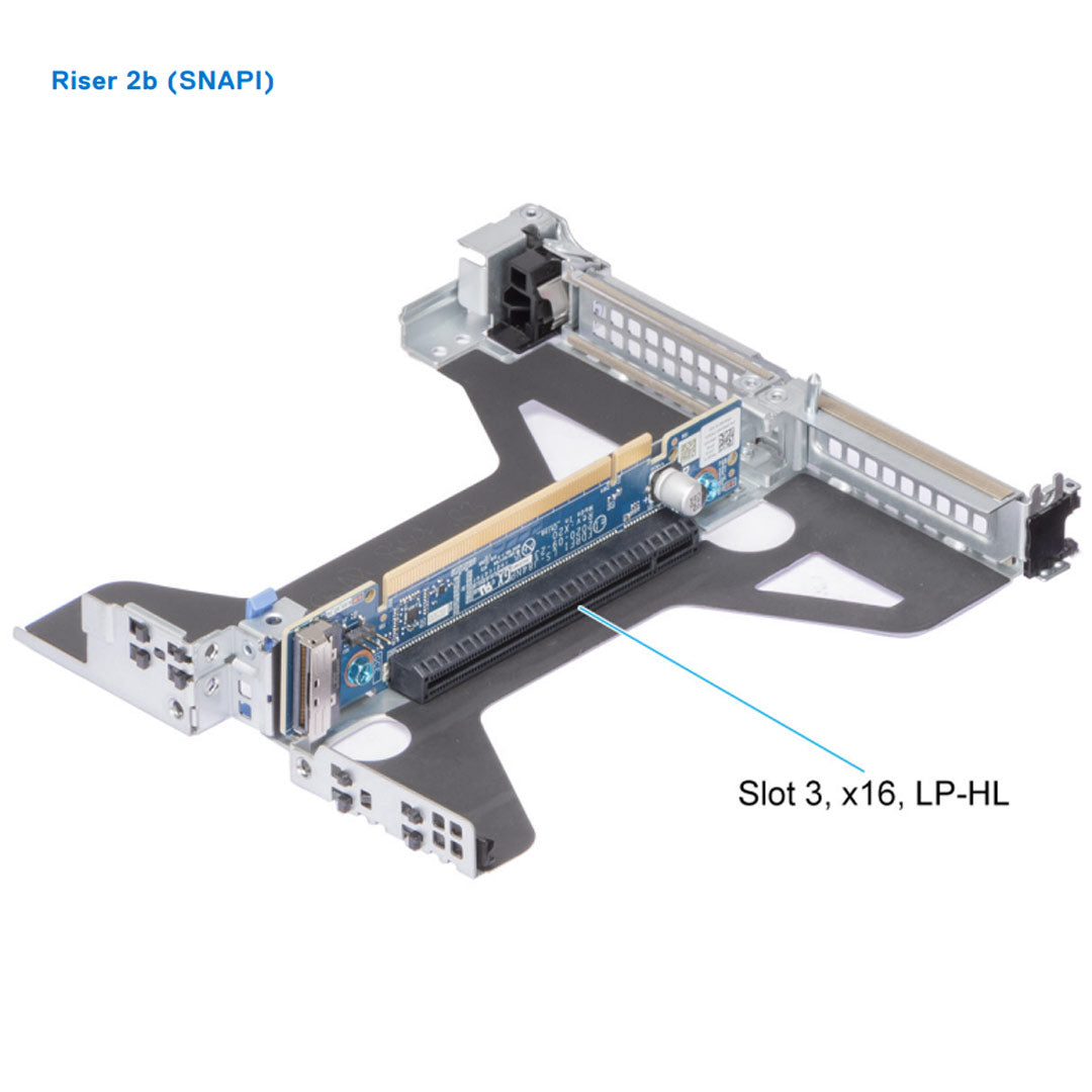 Dell PowerEdge R650xs PCI-e Config2. with 2x LP