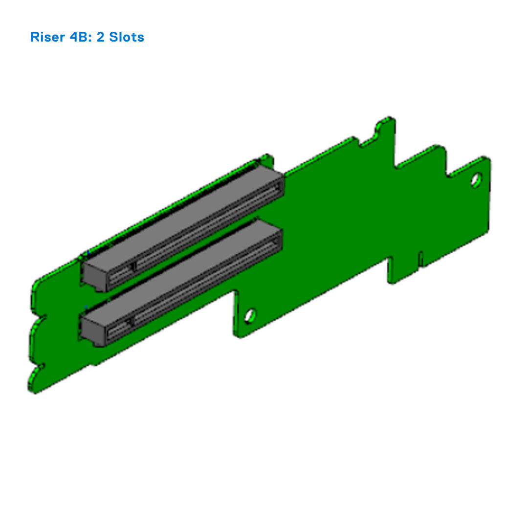 Dell Poweredge R750 Riser 4B 2 Slots | RK04H