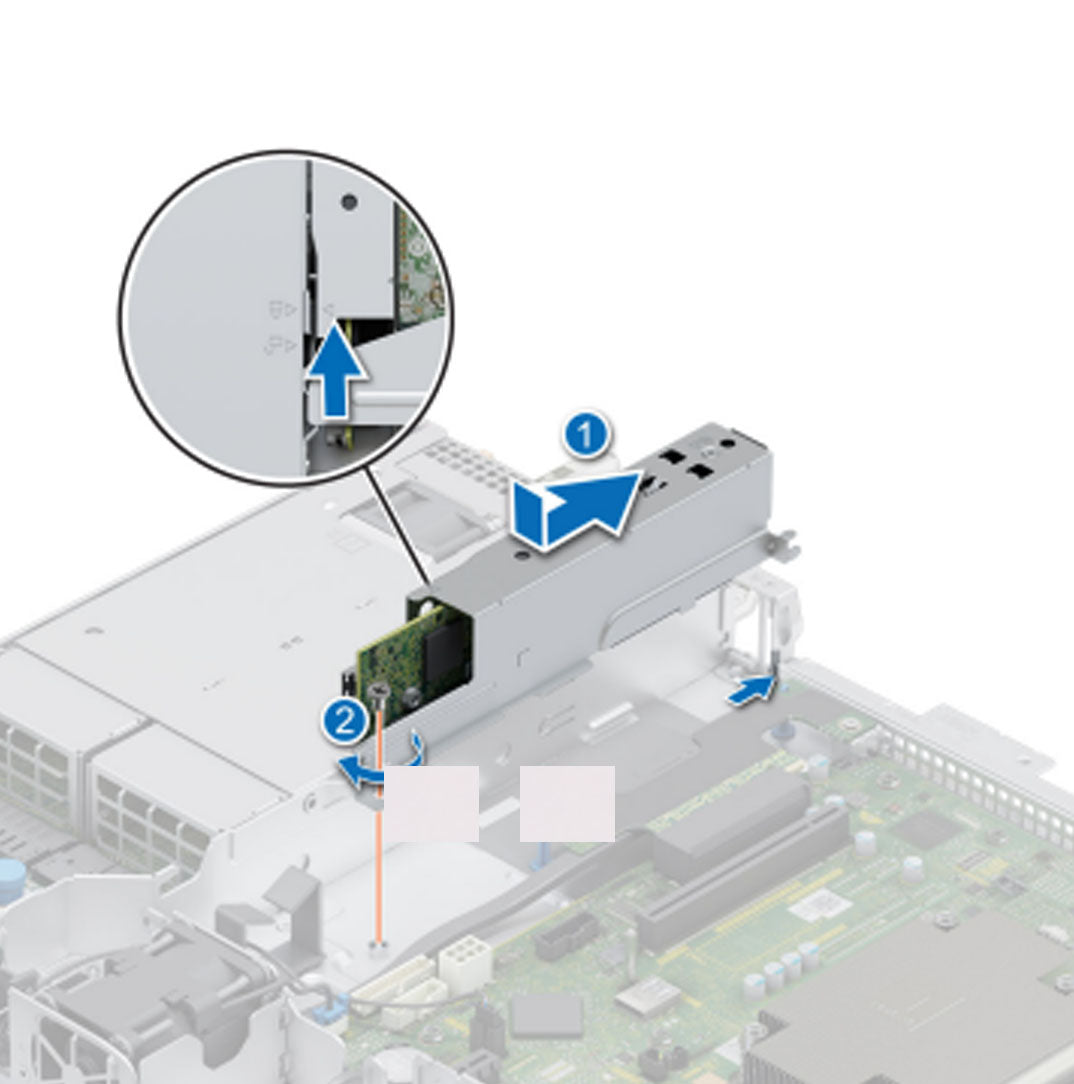 Dell PowerEdge R350 BOSS-S2 Mounting Bracket | 644JP