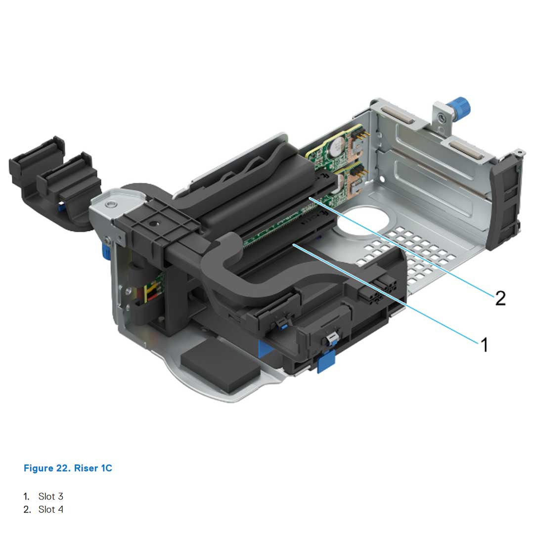 Dell PowerEdge (G16) 2U Riser 1C 2x16 (R1C)