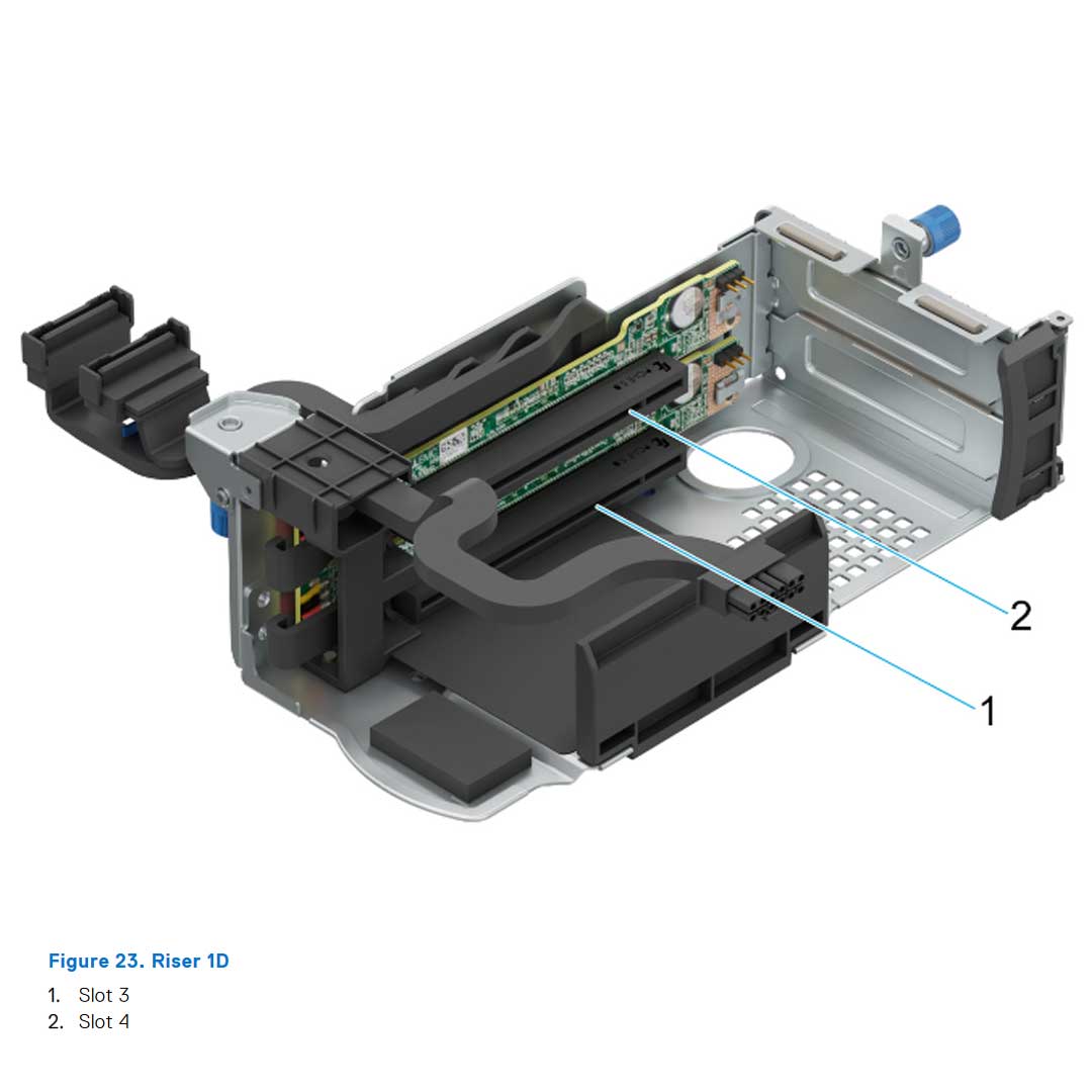 Dell PowerEdge (G16) 2U Riser 1D 2x16 (R1D)