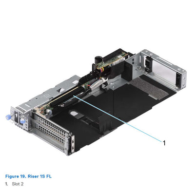 Dell PowerEdge 2U (G16) Riser 1S 1x16 PCI-e 5.0 (R1S FL)