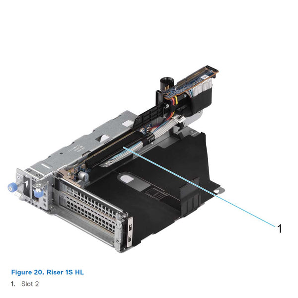 Dell R7625 Riser Config 5 R1S + R2A + R3A + R4P