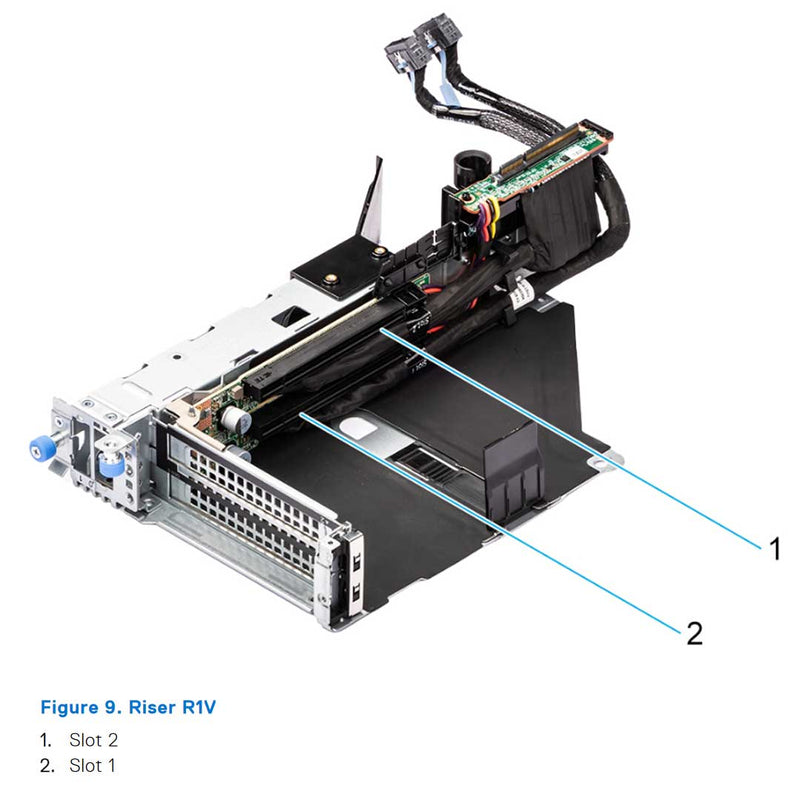 Dell PowerEdge R760XA Config 0-1. With GPU bridge