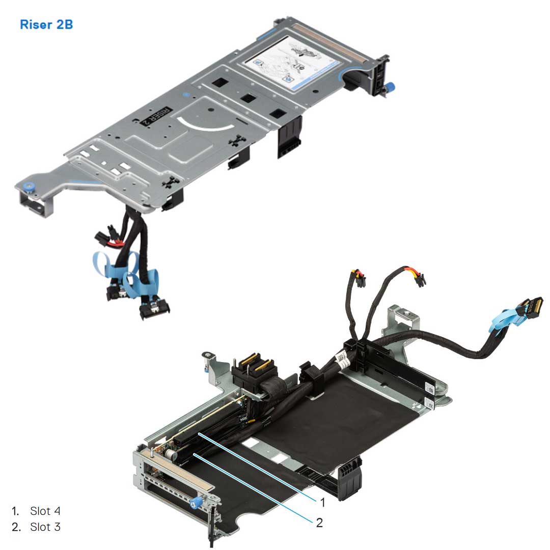 Dell PowerEdge Riser Config 1 R1B+R2B+R3