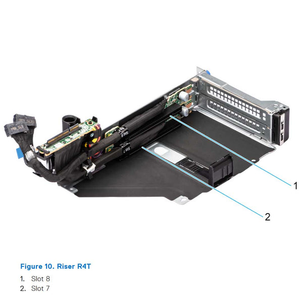 Dell PowerEdge R760XA Config 0-1. Without GPU bridge