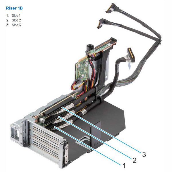 Dell PowerEdge R960 Riser Config2. 2 x16 LP + 10 x16 FH