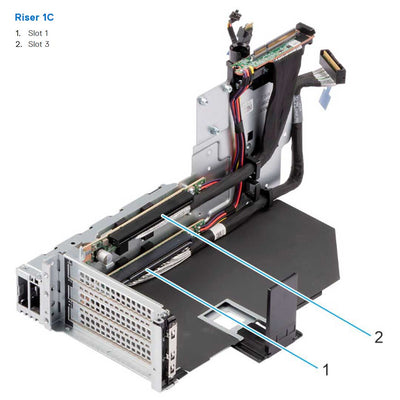 Dell PowerEdge R960 Riser Config0-1. 4 x16 FH