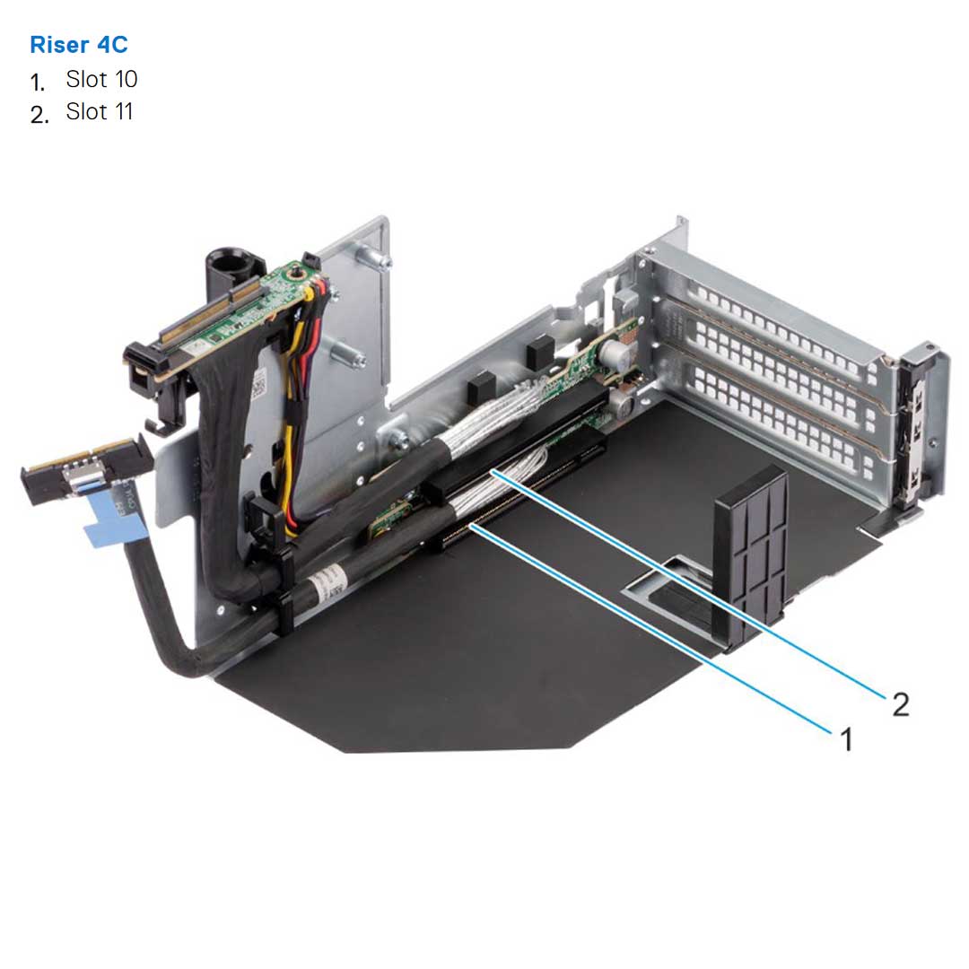 Dell PowerEdge R960 Riser Config0-2. 2 x16 FH