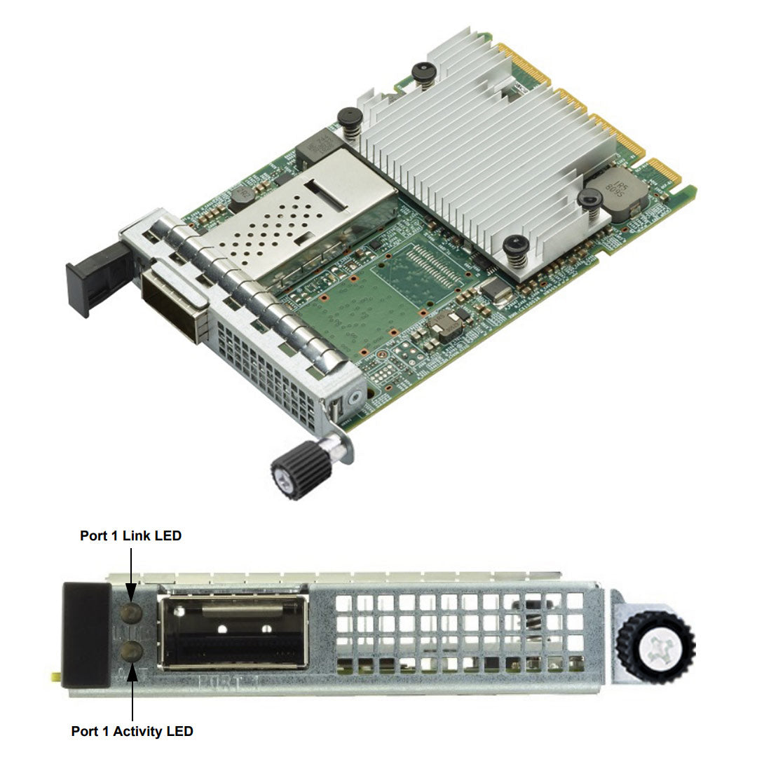 Dell Broadcom Single Port 100GbE QSFP56 OCP 3.0 SFF | BCM957504-N1100G