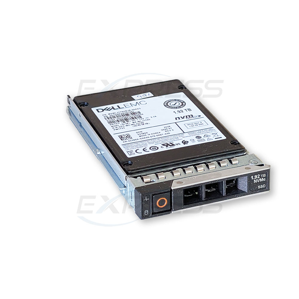 2380X - Dell 2.5" 1.92TB U.2 NVMe (G4) RI SSD
