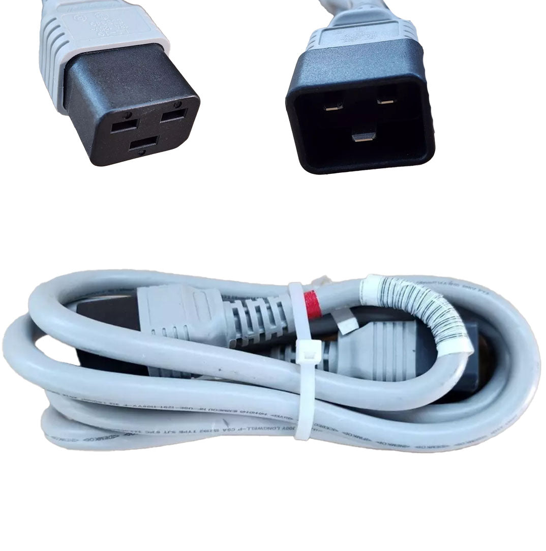 HPE C19 to C20 6Ft Gray Extension Power Cord | 242867-005