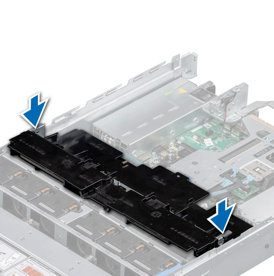 Dell R7525 GPU Air Shroud | 2J54N