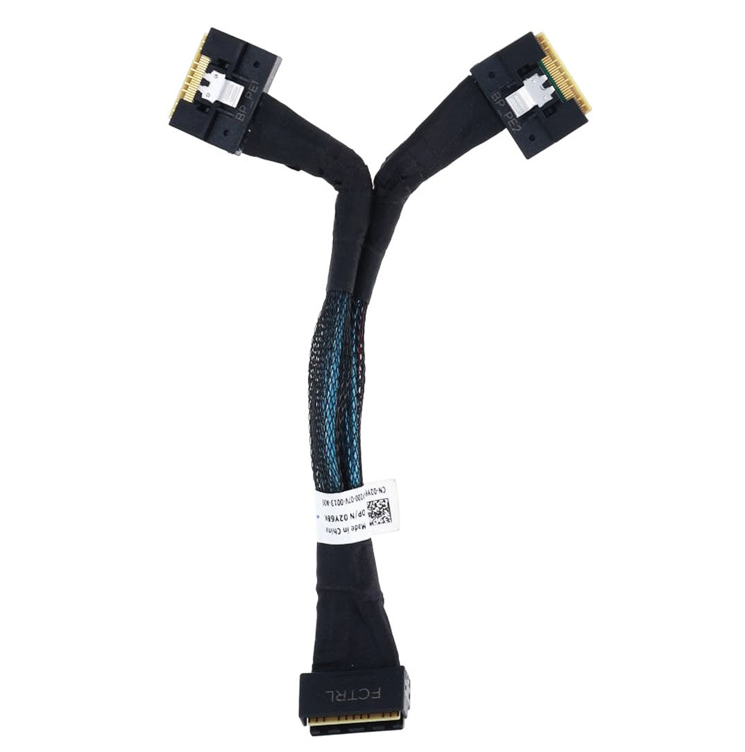 Dell R650 PCI-e 0-1, 2-3 Cable | 2Y68K
