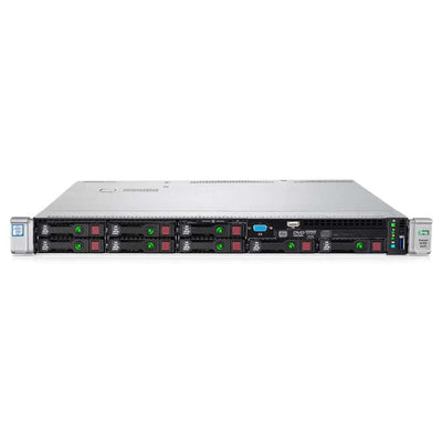 HPE ProLiant DL360 (G9) E5-2630V4 2.2GHz 10 Core 1P 16GB-R P440AR 8SFF 500W PS Base SAS Server | 818208-B21