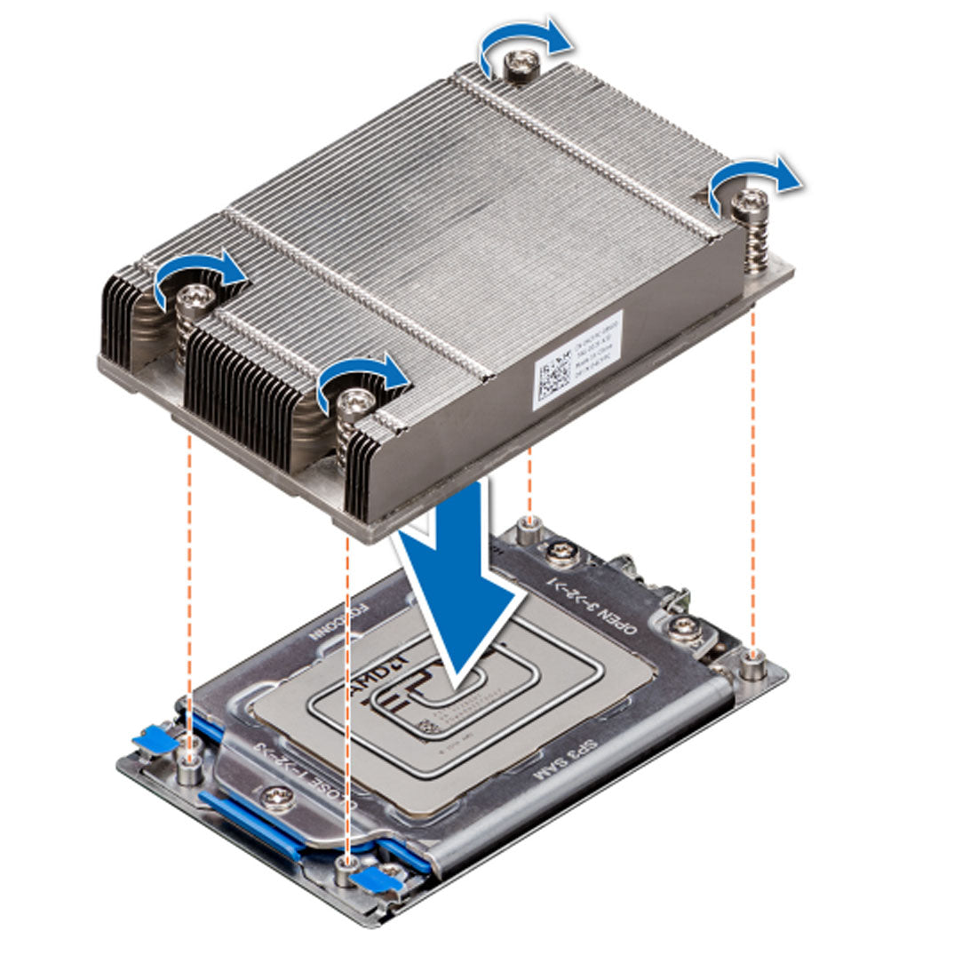 Dell R6415 Standard Heatsink | 4CFPC